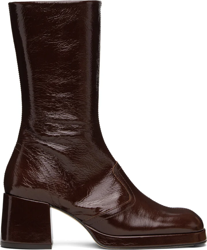 Miista Brown Cass Boots