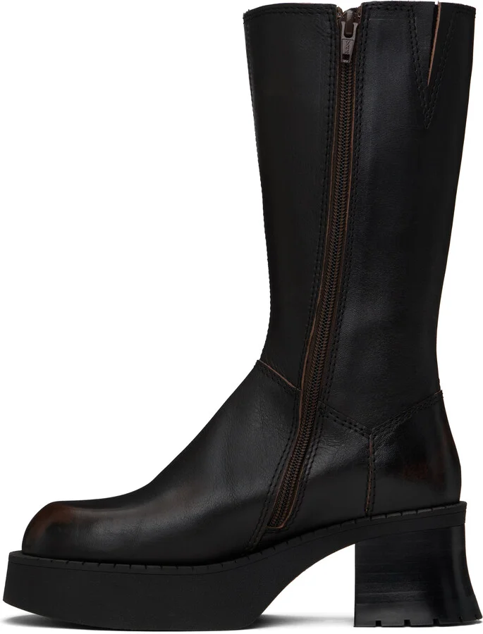 Miista Brown Ilse Boots - Image 3