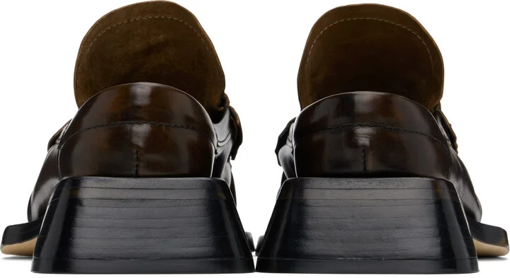 Miista Brown Isla Loafers - Image 2