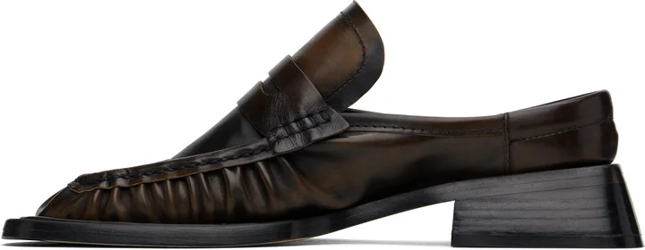 Miista Brown Isla Loafers - Image 3