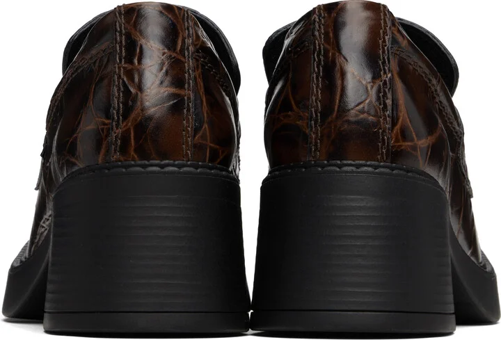 Miista Brown Karina Loafers - Image 2