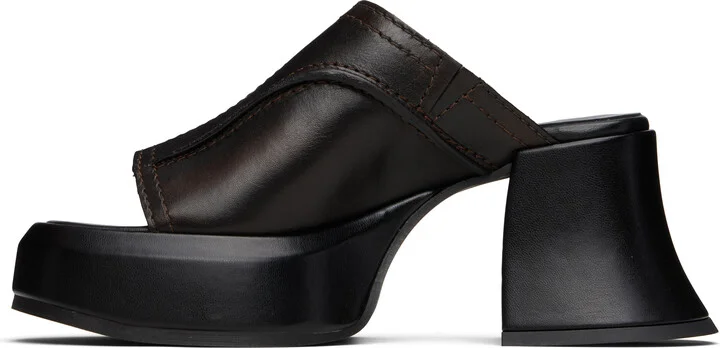 Miista Brown Lota Mules - Image 3