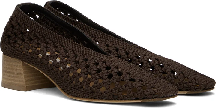 Miista Brown Taissa Courts Heels - Image 4