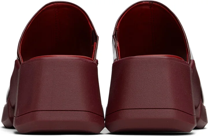 Miista Burgundy Clarin Mules - Image 2