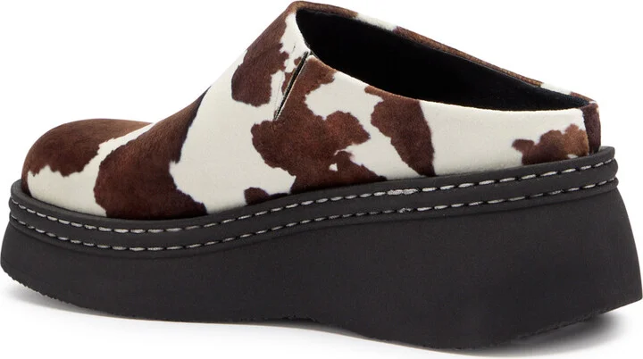 Miista Kristi Printed Faux-suede Mule - Image 2