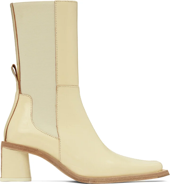 Miista Off-White Minnie Boots