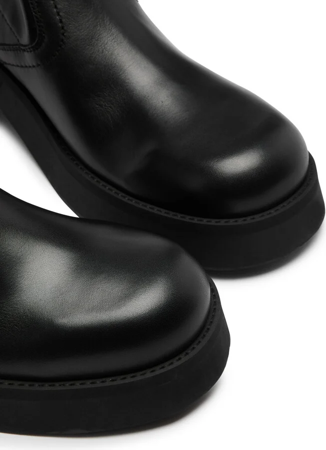 Miista Oliana 60 Leather Ankle Boots - Image 3