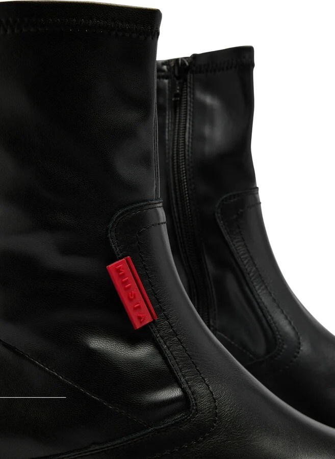 Miista Oliana 60 Leather Ankle Boots - Image 4
