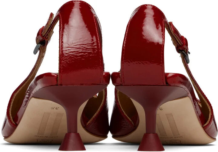 Miista Red Adal Heels - Image 2