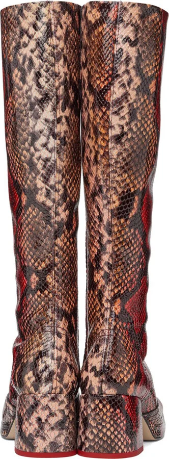 Miista Red Donna Boots - Image 2