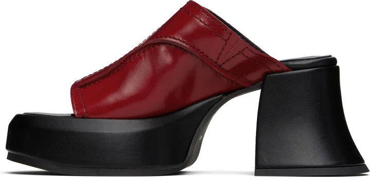 Miista Red Lota Mules - Image 3
