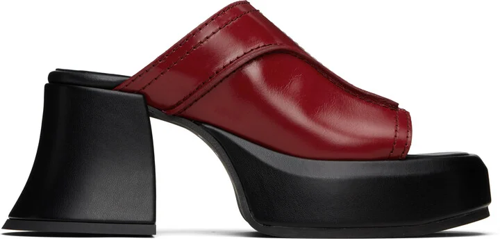 Miista Red Lota Mules