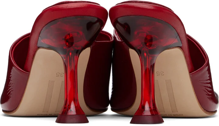 Miista Red Miri Mules - Image 2