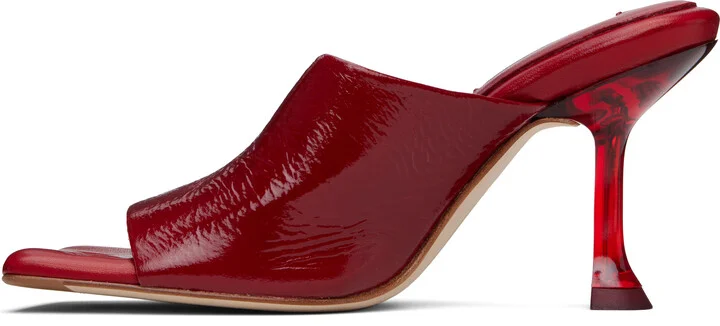 Miista Red Miri Mules - Image 3