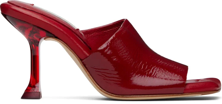 Miista Red Miri Mules