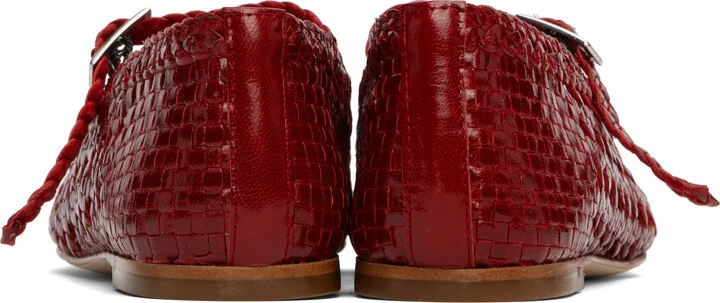 Miista Red Yeida Ballerina Flats - Image 2