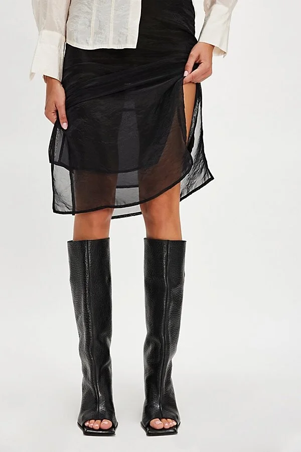 Miista Salima Peep Toe Boots - Image 2