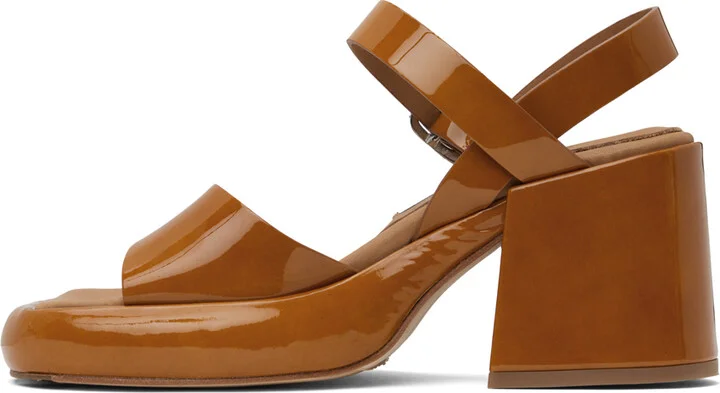 Miista Tan Beverly Sandals - Image 3