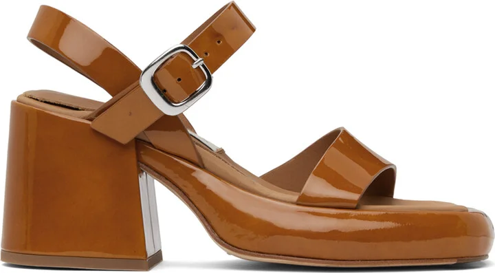 Miista Tan Beverly Sandals