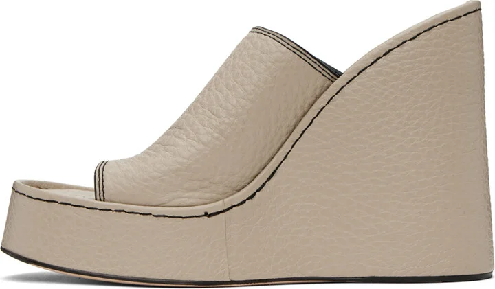 Miista Taupe Thais Sandals - Image 3