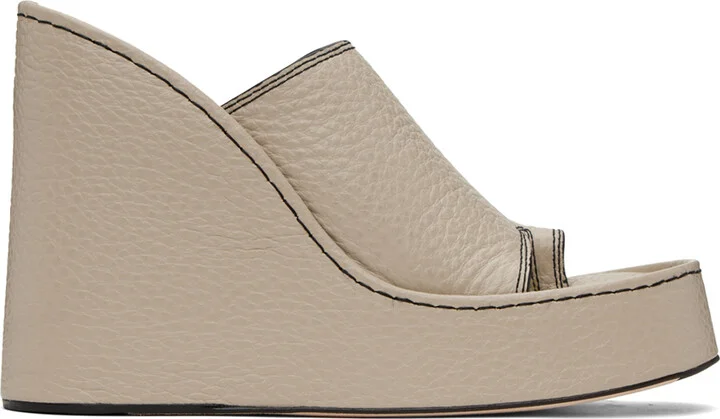 Miista Taupe Thais Sandals