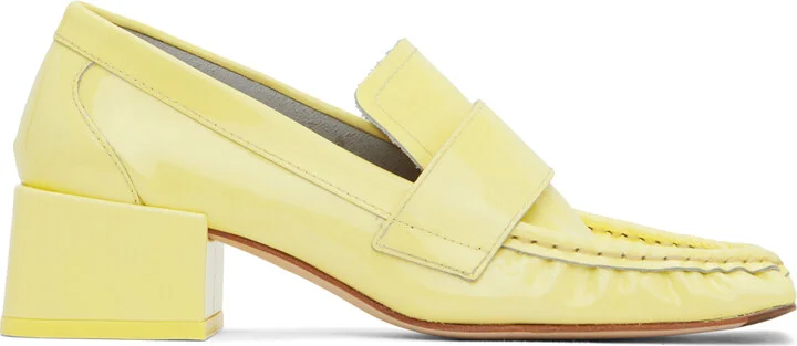 Miista Yellow Serena Loafers