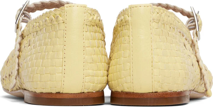 Miista Yellow Yeida Ballerina Flats - Image 2