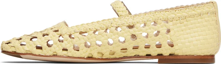 Miista Yellow Yeida Ballerina Flats - Image 3