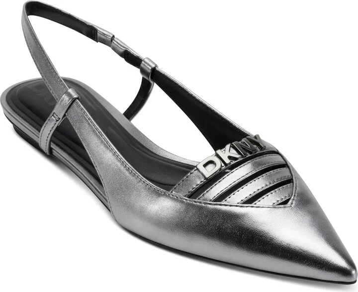 Mikado Slingback Pointed Toe Flat