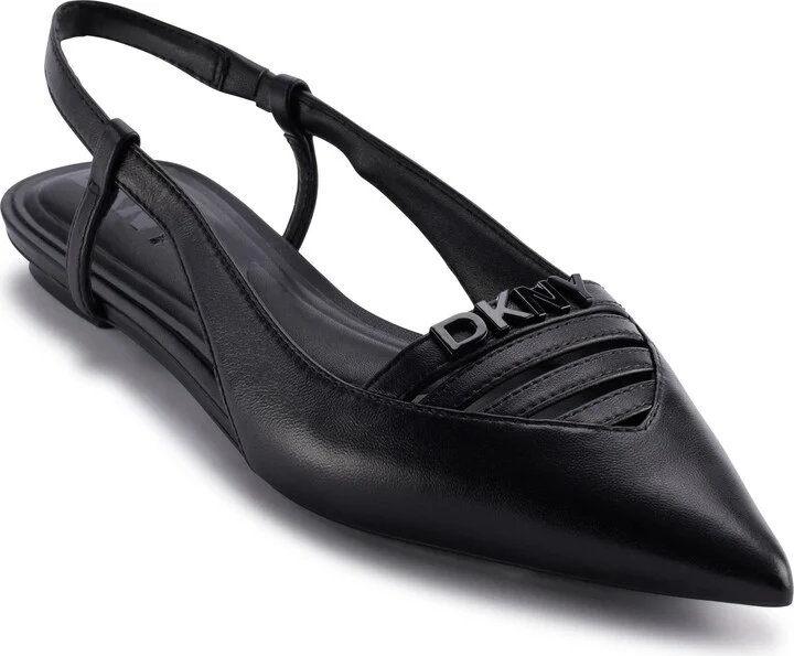 Mikado Slingback Pointed Toe Flat