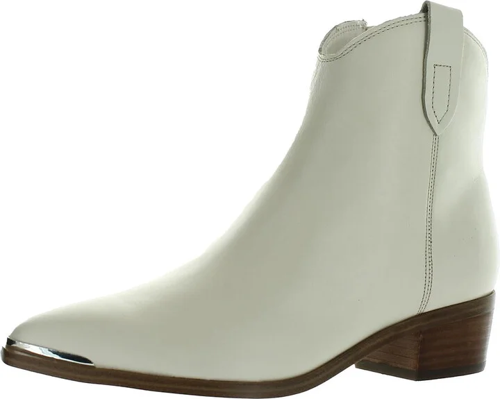 Mikala Womens Padded Insole Pointed Toe Cowboy, Western Boots