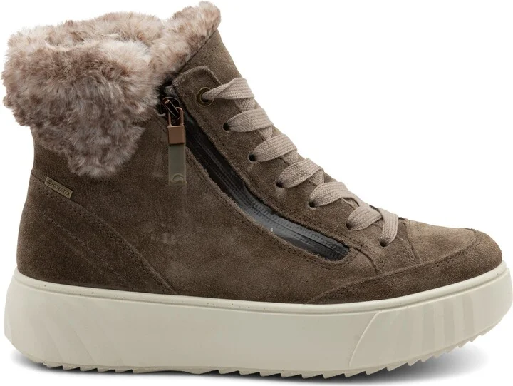 Mikayla Faux Fur Lined Lace-Up Boot - Image 3