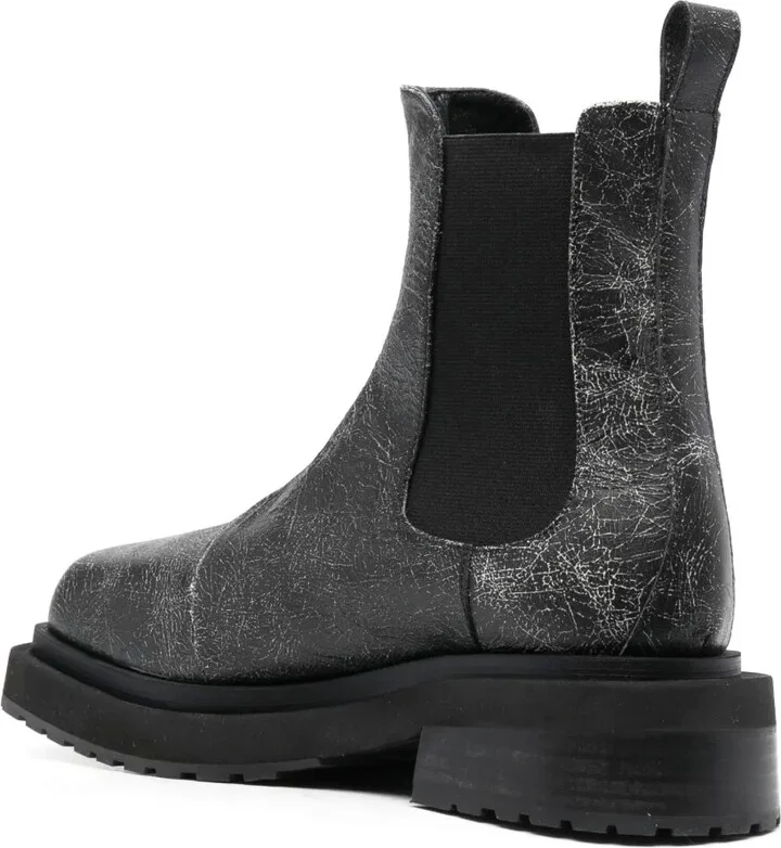 Mike cracked-effect Chelsea boots - Image 3