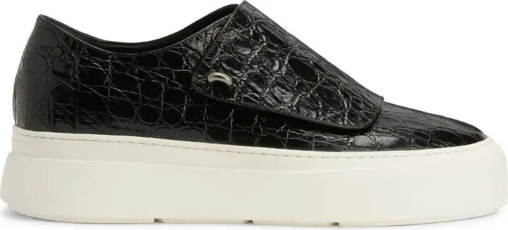 Mike crocodile-embossed sneakers