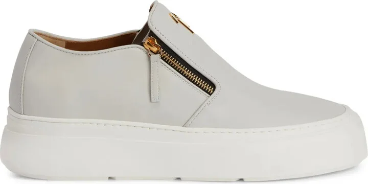 Mike leather loafers