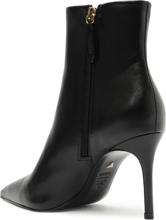 Mikki Casual Pointed Toe Genuine Calf Hair Bootie - Image 2