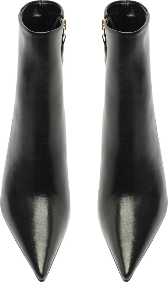 Mikki Casual Pointed Toe Genuine Calf Hair Bootie - Image 9