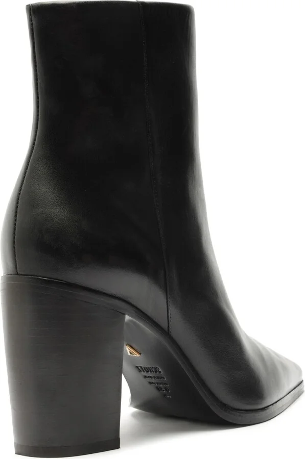 Mikki Pointed Toe Block Heel Bootie - Image 11