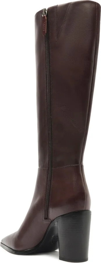 Mikki Up Block Pointed Toe Knee High Boot - Image 2