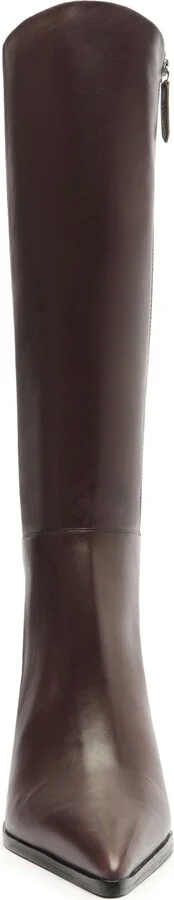 Mikki Up Block Pointed Toe Knee High Boot - Image 4