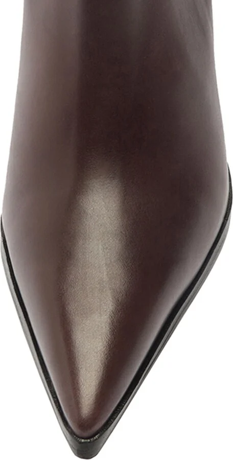 Mikki Up Block Pointed Toe Knee High Boot - Image 8