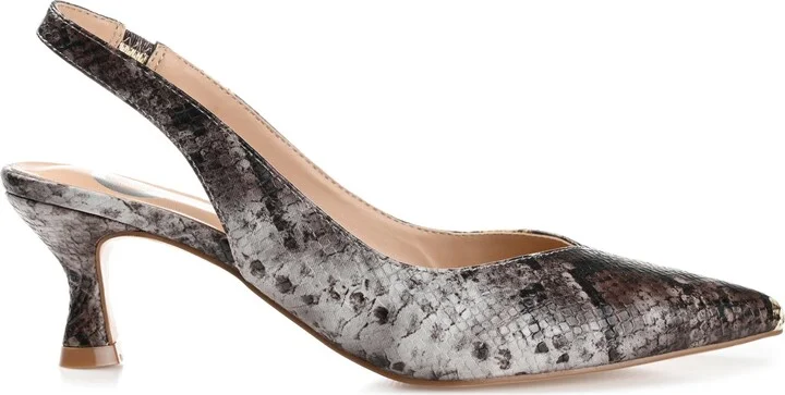 Mikoa Snake Embossed Slingback Pump - Image 3