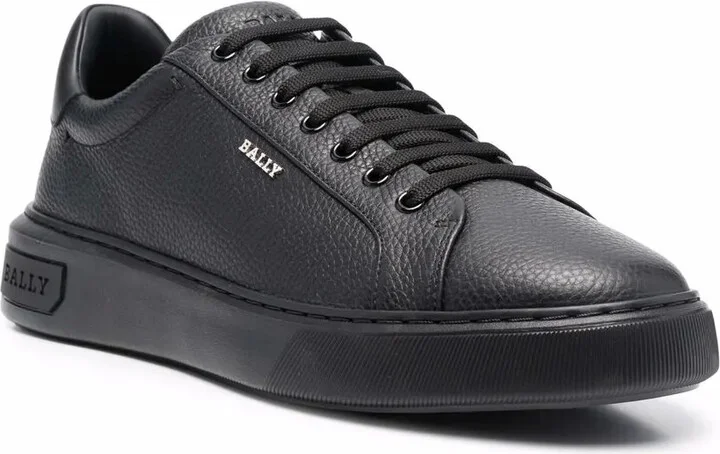 Miky_ pebbled low-top sneakers - Image 2