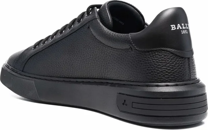 Miky_ pebbled low-top sneakers - Image 3