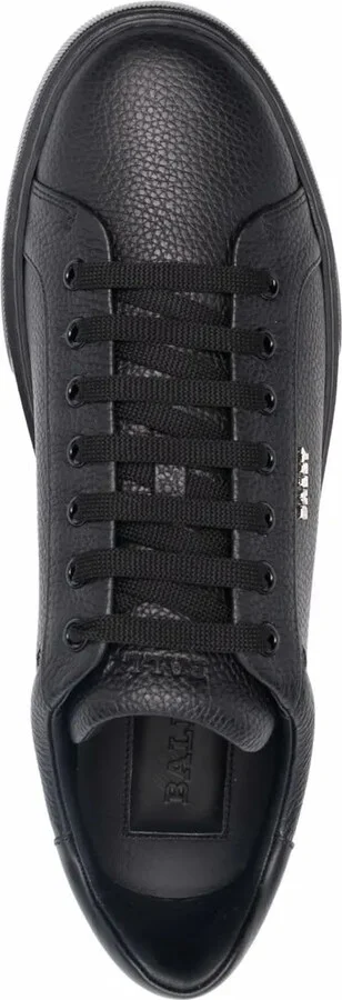 Miky_ pebbled low-top sneakers - Image 4