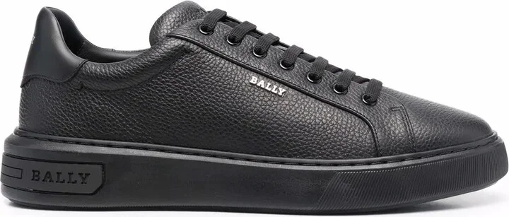 Miky_ pebbled low-top sneakers