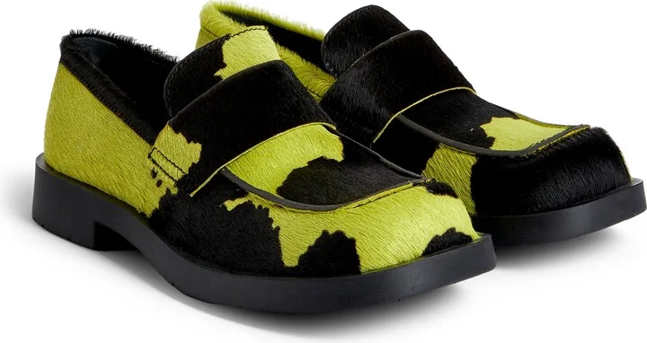 Black/ Yellow Calf Hair