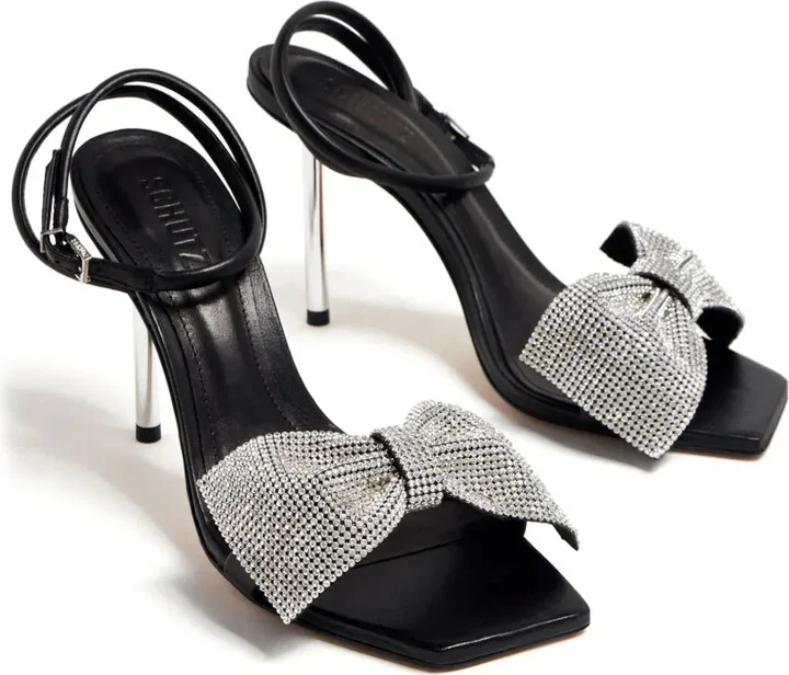 Mila 110mm bow-detail sandals - Image 2