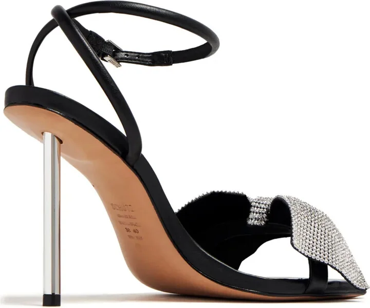 Mila 110mm bow-detail sandals - Image 4