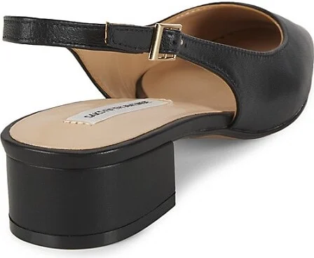 Mila 33MM Leather Slingback Pumps - Image 3